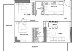 2 bedroom